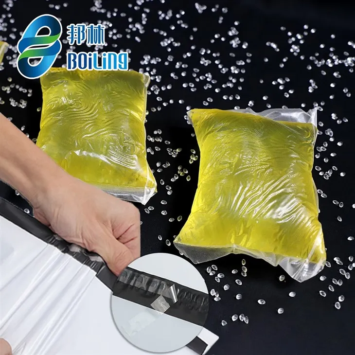 Kuryer sumkasi-yopishtiruvchi elim