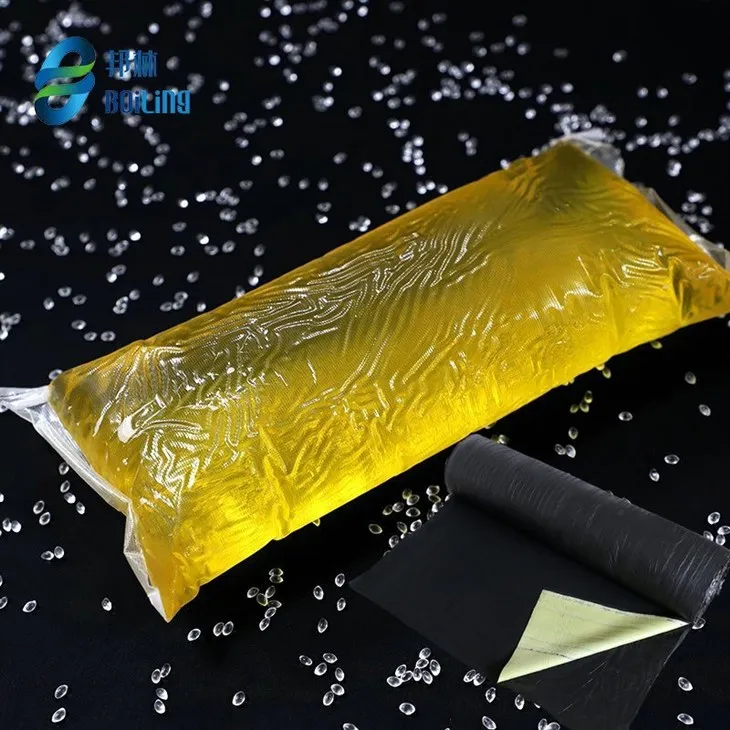 HDPE suv o'tkazmaydigan membrana issiq eritilgan elim