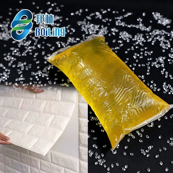 3D devor panellari uchun issiq eritilgan yopishtiruvchi