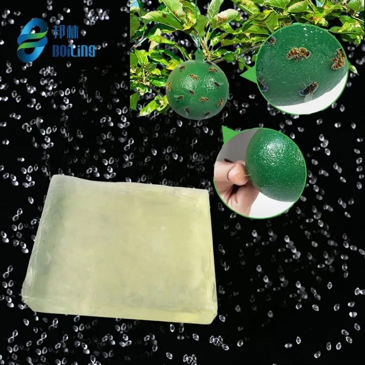 Yopishqoq tuzoq to'pi issiq eritilgan elim