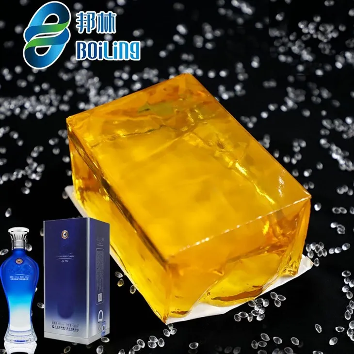 Sharob qutisi issiq eritilgan yopishtiruvchi